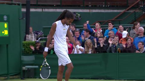HSBC Perfect Play: Dustin Brown at Wimbledon 2013