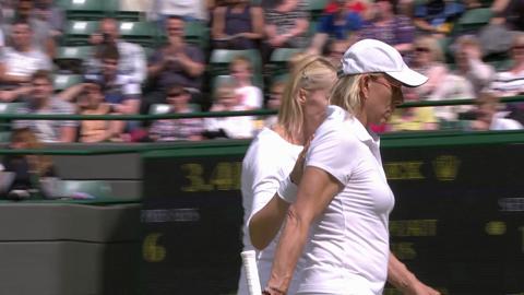 Wimbledon 2012 Day 13 Highlights: Lindsay Davenport & Martina Hingis v Martina Navratilova & Jana Novotna