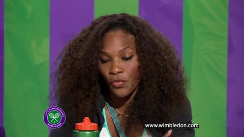 Wimbledon 2012: Serena Williams discusses semi-final match with media