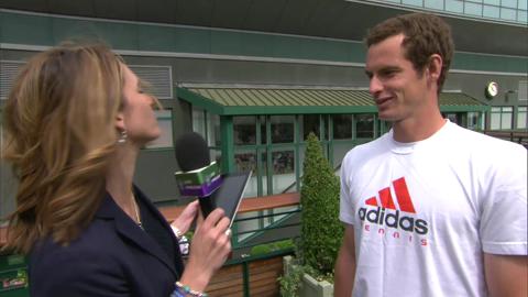 Andy Murray is quizzed on his Wimbledon knowledge
