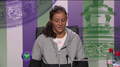 Laura Robson second round Wimbledon 2013 press conference