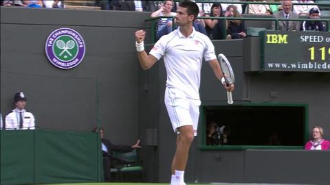 Wimbledon 2012 Day Nine Highlights: Novak Djokovic v Florian Mayer