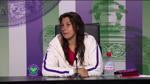 Marion Bartoli third round Wimbledon 2013 press conference