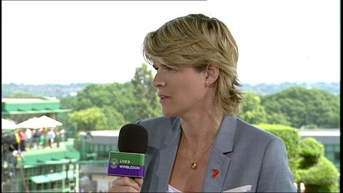 Sam Smith visits the Live @ Wimbledon studio
