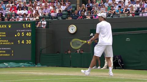 2013 Day 10 Highlights: Bryan/Bryan v Bopanna/Roger-Vasselin