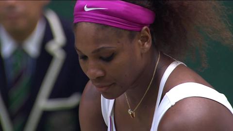 HSBC Play Of The Day: Serena Williams at Wimbledon 2012