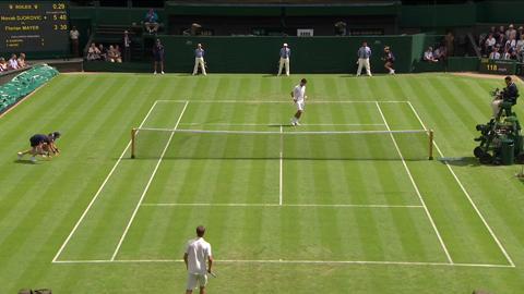 2013 Day 2 Highlights: Novak Djokovic v Florian Mayer