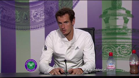 Andy Murray on semi-final win at Wimbledon 2013
