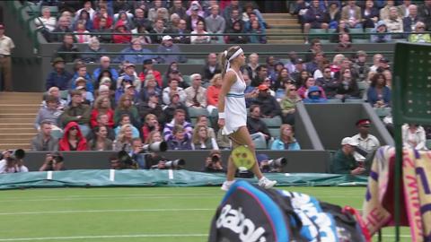 Wimbledon 2012 Day Eight Highlights: Agnieszka Radwanska v Maria Kirilenko