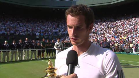 Andy Murray's Championship Winning Speech