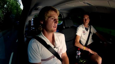 Rising star Luke Saville takes a ride with Hertz and catches up with Live @ Wimbledon