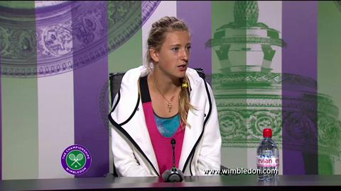 Victoria Azarenka first round Wimbledon press conference