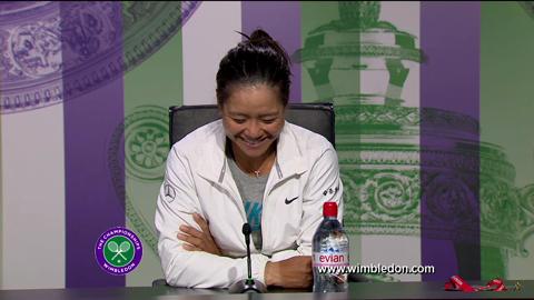 Li Na quarter-final Wimbledon 2013 press conference