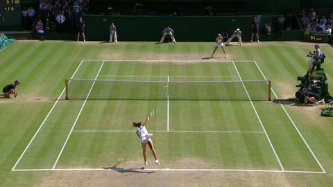 2013 Day 12 Highlights: Marion Bartoli v Sabine Lisicki