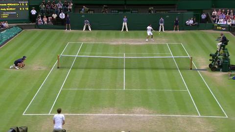 HSBC Perfect Play: Murray quarter-final Wimbledon 2013