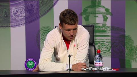 Tomas Berdych second round Wimbledon press conference
