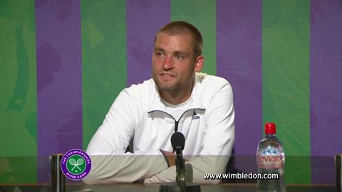 Wimbledon 2012: Mikhail Youzhny meets the media