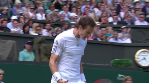 HSBC Perfect Play: Murray fourth round Wimbledon 2013