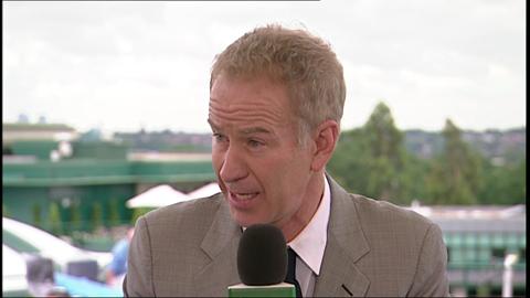 John McEnroe visits the Live @ Wimbledon studio