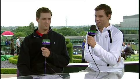 The Bryan Brothers visit the Live @ Wimbledon studio
