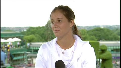 Laura Robson visits the Live @ Wimbledon Studio