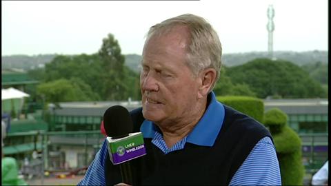 Jack Nicklaus visits the Live @ Wimbledon studio