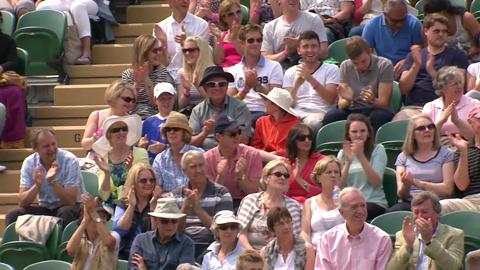 Dustin Brown incredible volley at Wimbledon 2013