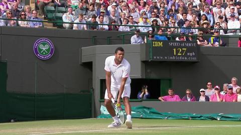 Wimbledon 2012 Day Nine Highlights: Jo-Wilfried Tsonga v Philipp Kohlschreiber