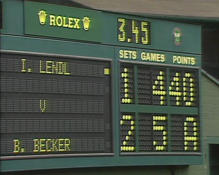 1988 Golden Moment - Lendl v Becker