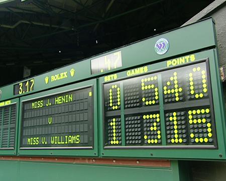 2001 Golden Moment - Henin v Williams