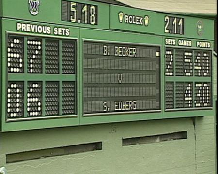 1989 Golden Moment - Becker v Edberg