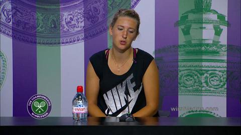 Victoria Azarenka First Round Press Conference