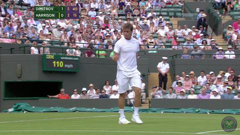 2014 Day 1 Highlights, Grigor Dimitrov vs Ryan Harrison, First Round