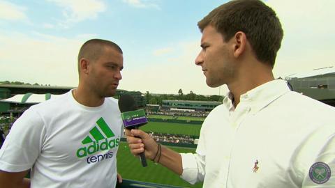 Mikhail Youzhny Live @ Wimbledon Interview