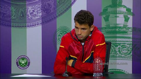 Grigor Dimitrov First Round Press Conference