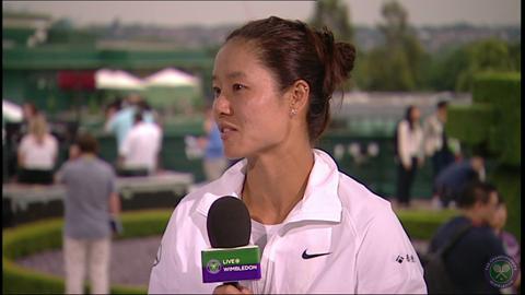 Li Na visits the Live @ Wimbledon Studio