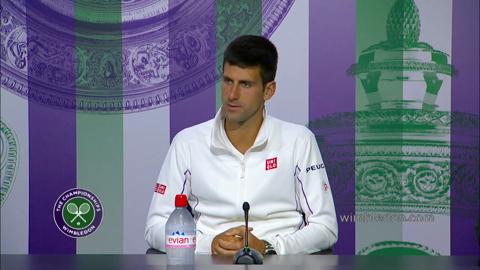 Novak Djokovic First Round Press Conference