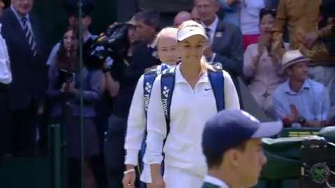 2014 Day 2 Highlights, Sabine Lisicki vs Julia Glushko, First Round