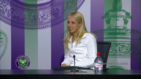 Sabine Lisicki First Round Press Conference