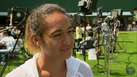 Heather Watson takes the Wimbledon fan quiz