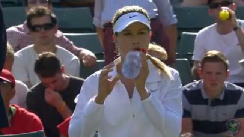 2014 Day 2 Highlights, Eugenie Bouchard vs Daniela Hantuchova, First Round