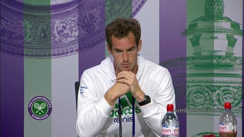 Andy Murray Second Round Press Conference