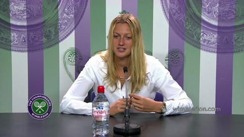 Petra Kvitova Second Round Press Conference