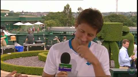 Sergiy Stakhovsky visits the Live @ Wimbledon studio