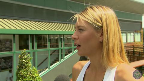 Maria Sharapova takes the Wimbledon fan quiz