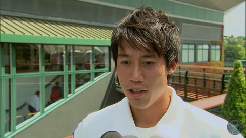 Kei Nishikori takes the Wimbledon fan quiz
