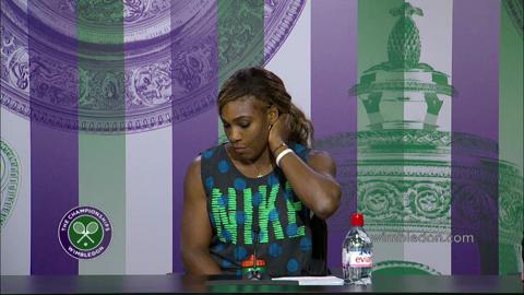 Serena Williams Second Round Press Conference