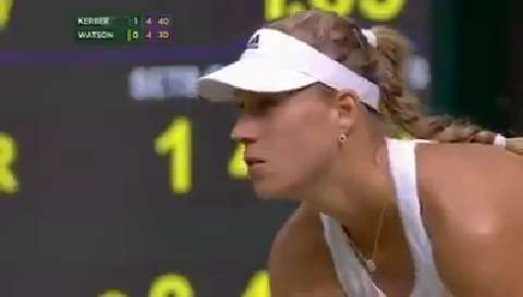 Kerber and Watson duke it out