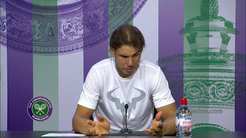 Rafael Nadal Second Round Press Conference