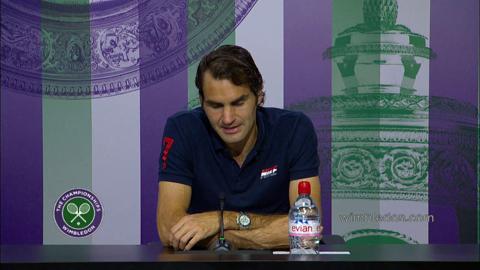 Roger Federer Second Round Press Conference